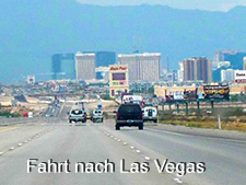 Fahrt nach Las Vegas